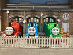 「埼玉のトーマスタウンでハロウィンイベント　ダンスやシール集め、フォトスポットも！」の写真