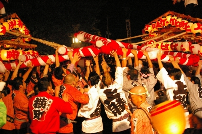 飯坂八幡神社例大祭 飯坂けんか祭り