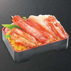 種の蟹、豪華盛弁当 3,400円 [各日限定50折]