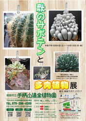 秋のサボテンと多肉植物展