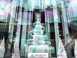 「オーロラの光のベールが舞い降りる！　グランフロント大阪でミッフィーと楽しむXmas！」の写真