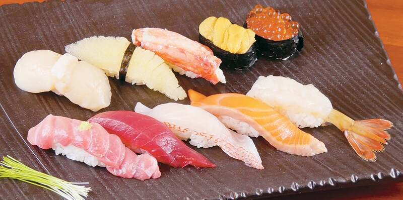 大将厳選！北海道まるごと握り１０貫（お味噌汁き）  4,950円