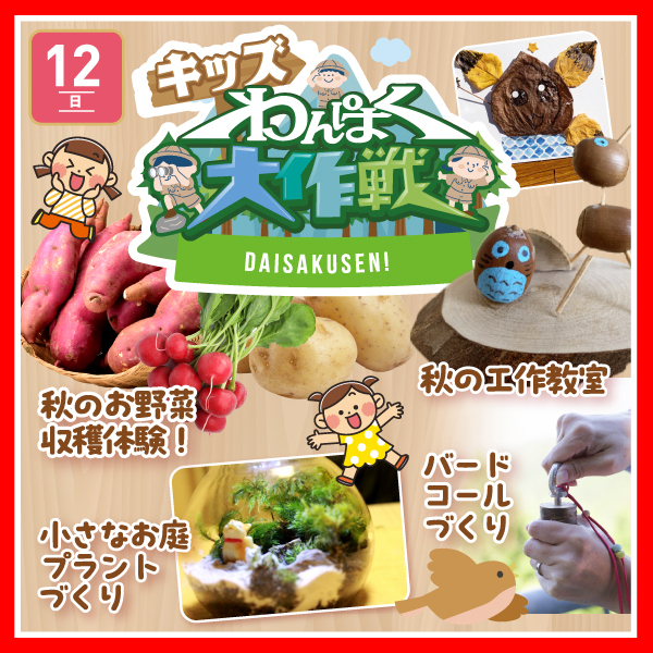 キッズわんぱく大作戦