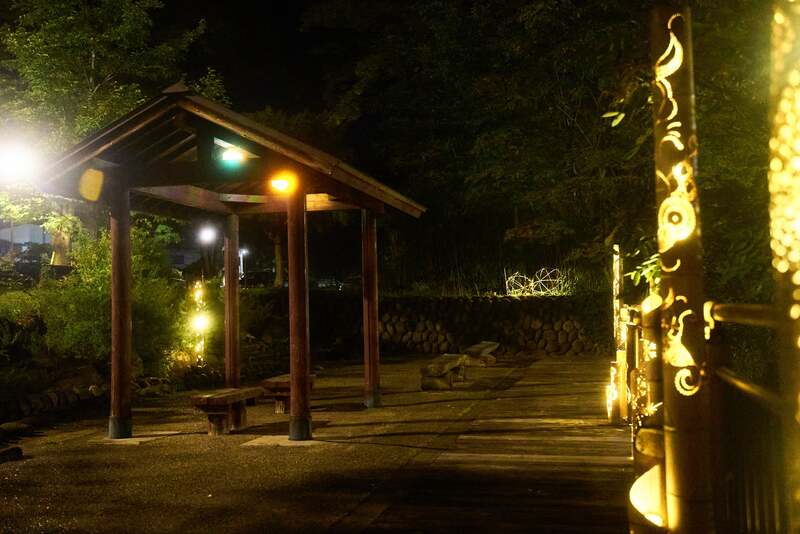 光の温泉公園（湯原温泉公園）