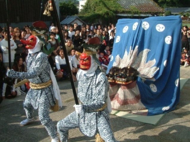 土生神社例大祭 土生祭（日高川町）