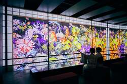 「大阪・梅田で浮世絵の世界に没入！　親子で楽しめるデジタルアート展開催」の写真