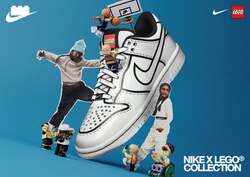 「Nikeとレゴがコラボ！　お台場のABC-MARTで体験イベント開催」の写真