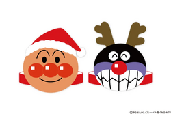 「横浜アンパンマンこどもミュージアムでXmas！　サンタ姿のアンパンマンたちに会える」の写真