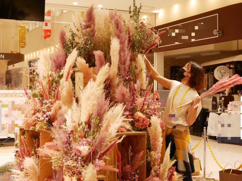 フラワーサイクリスト・フローリスト   田中歩美さん（green＆flower craft Happiness）の作品