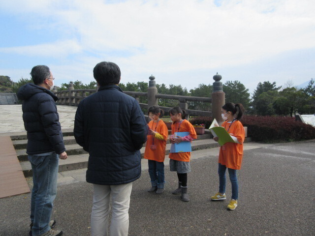 子どもガイド案内