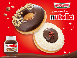 ヘーゼルナッツ with NUTELLA／ホワイトチョコ タルト with NUTELLA