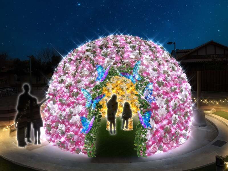 花占いができるフラワードーム
