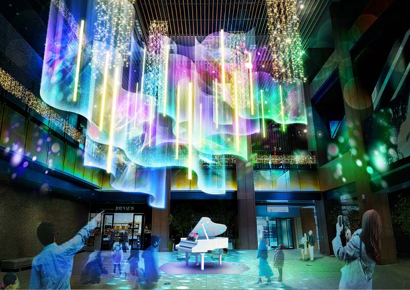 イルミネーション「Music of Aurolights」