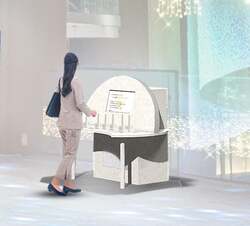 体験型AIインスタレーション「Aurolights Bell」