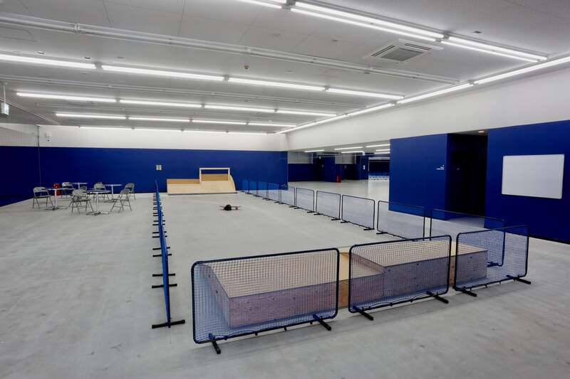 スケートボードエリア