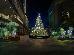 「東京ミッドタウン日比谷でディズニー映画『ズートピア2』の世界を体験！　イルミ点灯」の写真