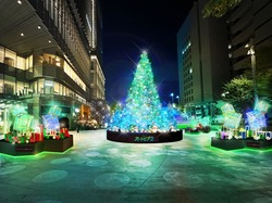 「東京ミッドタウン日比谷でディズニー映画『ズートピア2』の世界を体験！　イルミ点灯」の写真