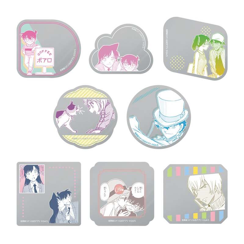 アクリルミラーステッカー（8種セット）