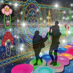 「福岡天神で「こびとづかん」初のイルミネーション！光るコビトたちに会いに行こう」の写真