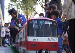 前回開催時の様子：京急ミニ電車