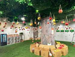 「渋谷PARCOで本物のりんご狩り体験！　多品種のりんごとアップルパイを楽しもう」の写真