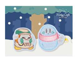 WINTER 刺繍ブローチ ワドルディ・雪だるま