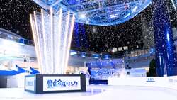 「名古屋・オアシス21に氷じゃないスケートリンクオープン！　冬の恒例イベント開催」の写真