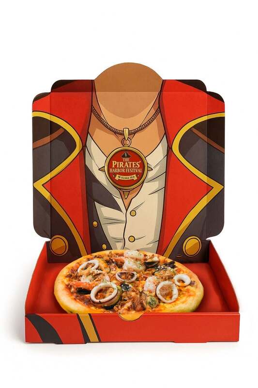 海賊入団ピザ（イメージ）