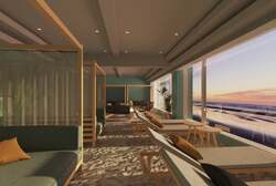 「茨城県大洗町のホテルに砂浜ラウンジとキッズルーム誕生　クラフトコーナーも！」の写真