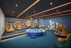 「茨城県大洗町のホテルに砂浜ラウンジとキッズルーム誕生　クラフトコーナーも！」の写真