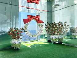 「海抜251mの「空の公園」で極上いちごピクニック！　展望台でプチいちご狩り体験も」の写真