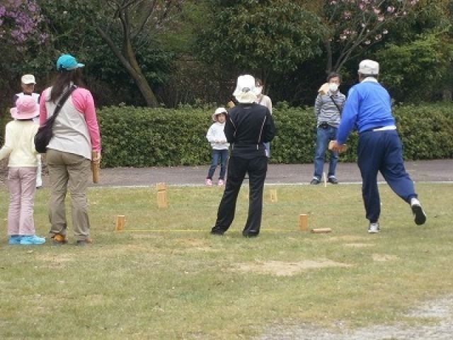 ひろしま遊学の森 広島市森林公園 パークスポーツをやってみよう／「クッブ」の様子