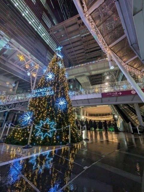 高松シンボルタワーウィンターイルミネーション2025