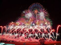 第119回 長野えびす講煙火大会│ （C）長野商工会議所