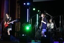 第13回 とよさと軽音楽甲子園（昨年の最優秀賞バンドの演奏風景）