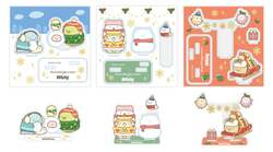 「大阪・梅田「ホワイティうめだ」ですみっコぐらしのクリスマス装飾を楽しもう♪」の写真