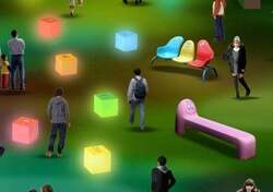 「大阪駅でバーバパパのイルミネーション開催！　家族で楽しめる光と音の祭典」の写真