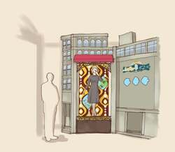 憧れのドレスを煌びやかに彩るネオンテトラとグッピー