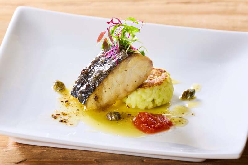 九州産サワラのポワレリゾット添え