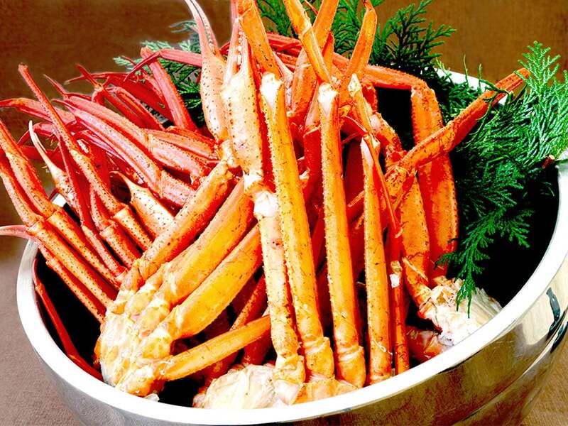 ズワイ蟹　流氷盛り