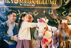 「ミニチュアホース＆ポニーとのふれあい」