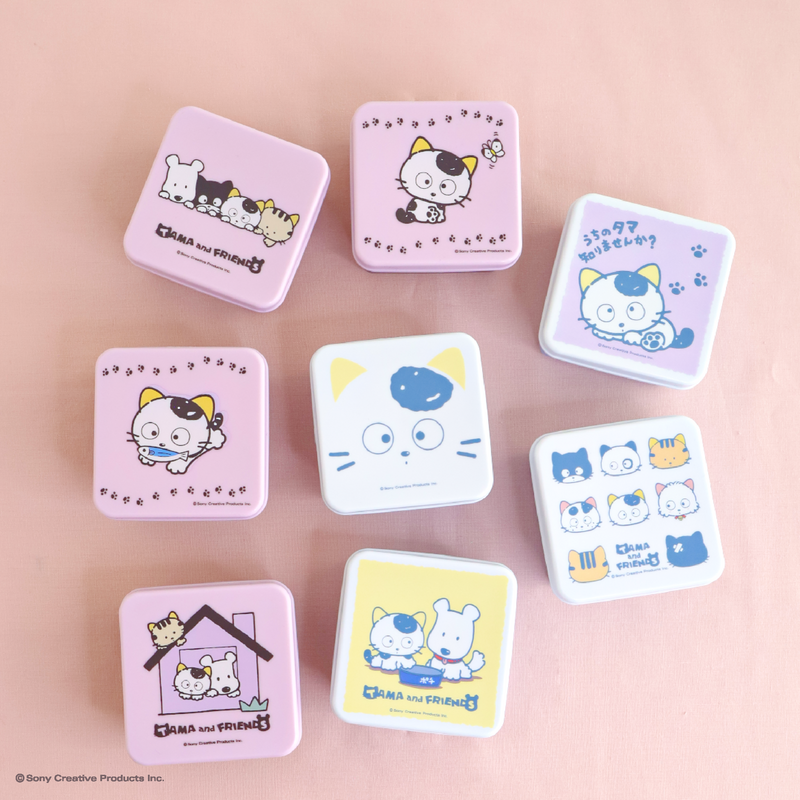 「タマ＆フレンズ　フードコンテナ ４個入」（各550円）