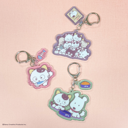 「タマ＆フレンズ　アクリルキーホルダー」（各330円）