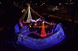 和気駅前イルミネーション