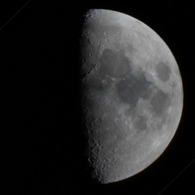 天体観望会　秋の星座・月・土星／教室写真