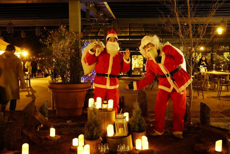 クリスマスサンタ宝くじ