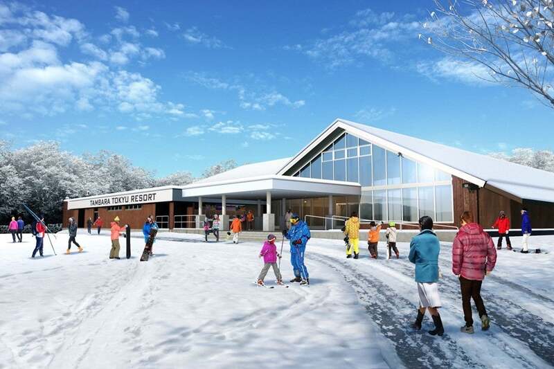 チケットカウンター屋根設置完成イメージ