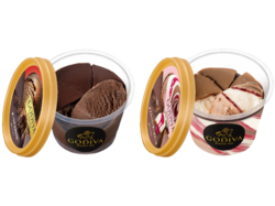 ゴディバ ダーク チョコレート／ダブルベリー チーズケーキ