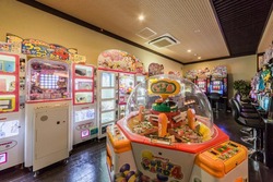 子供から大人まで楽しめる「ゲームコーナー」