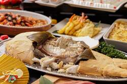 めで鯛の塩釜焼き